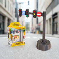 Kids' Educational Traffic Signal & Vehicle Toy Set