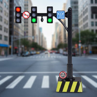 Kids' Educational Traffic Signal & Vehicle Toy Set