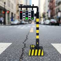 Kids' Educational Traffic Signal & Vehicle Toy Set
