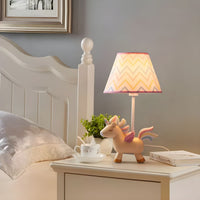Kids Room Resin Unicorn Table Lamp