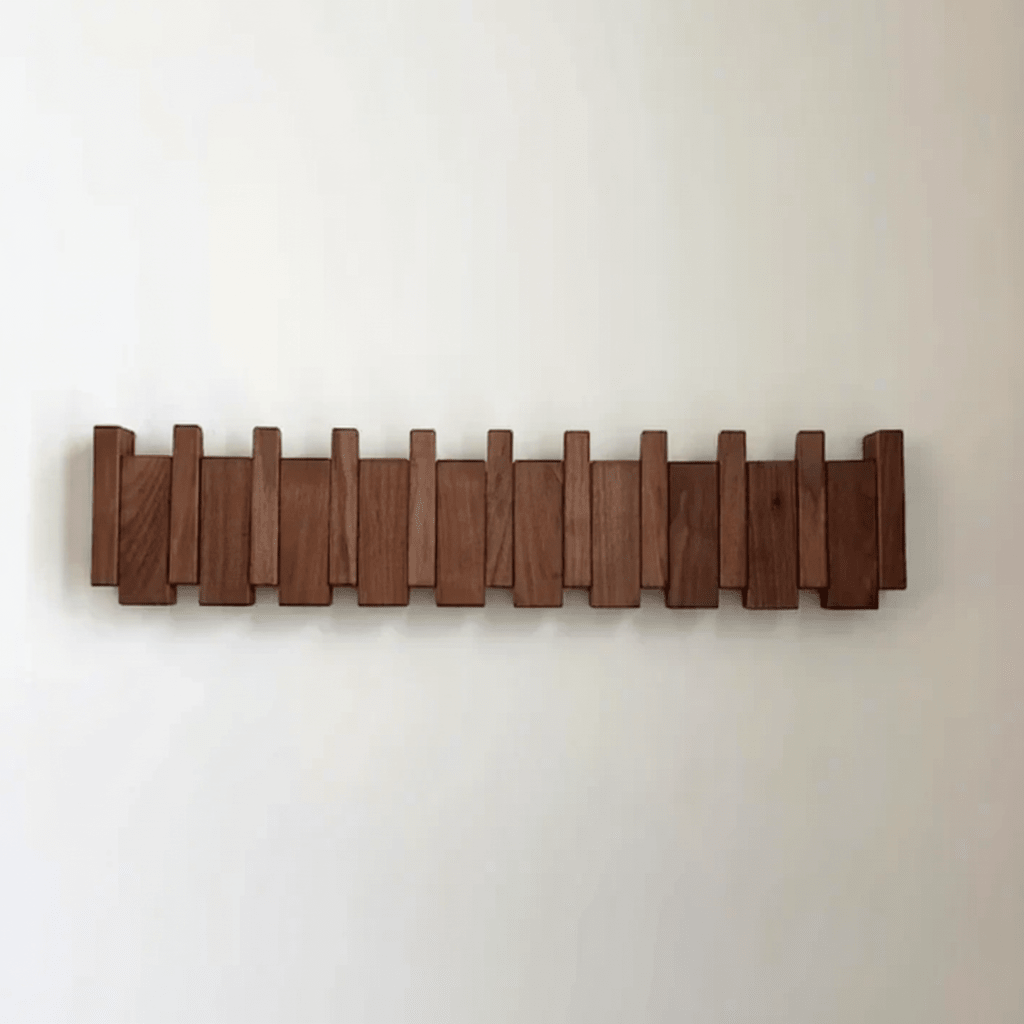 Kleshenger MelodiaWood Coat Hooks - Music-Inspired Wall Organizer - Nyvara Shop