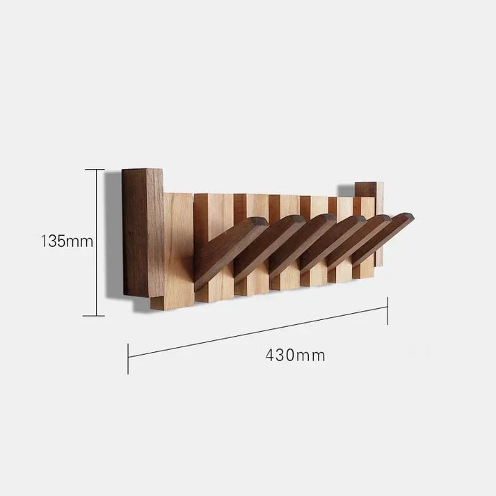 Kleshenger MelodiaWood Coat Hooks - Music-Inspired Wall Organizer - Nyvara Shop