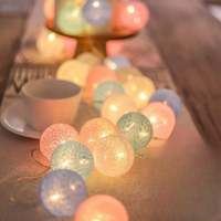 LED Cotton Thread Lanterns