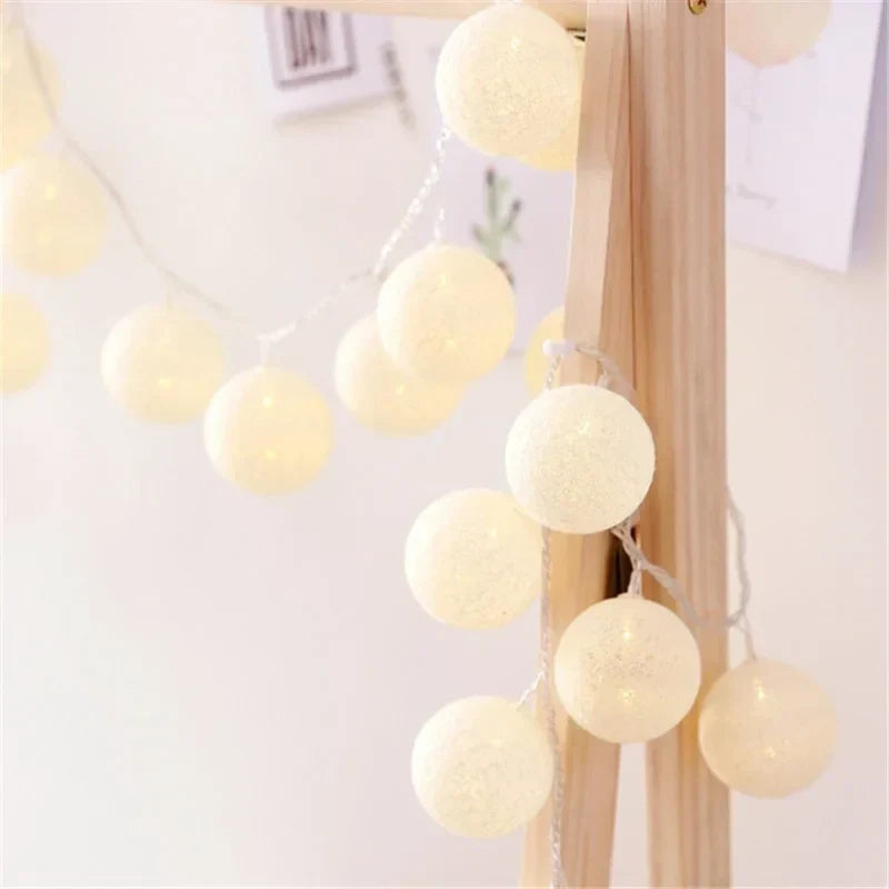 LED Cotton Thread Lanterns