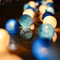 LED Cotton Thread Lanterns