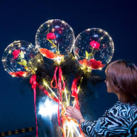 LED Light-Up Balloon Rose Bouquet (DIY Kit)