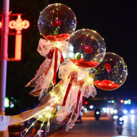 LED Light-Up Balloon Rose Bouquet (DIY Kit)