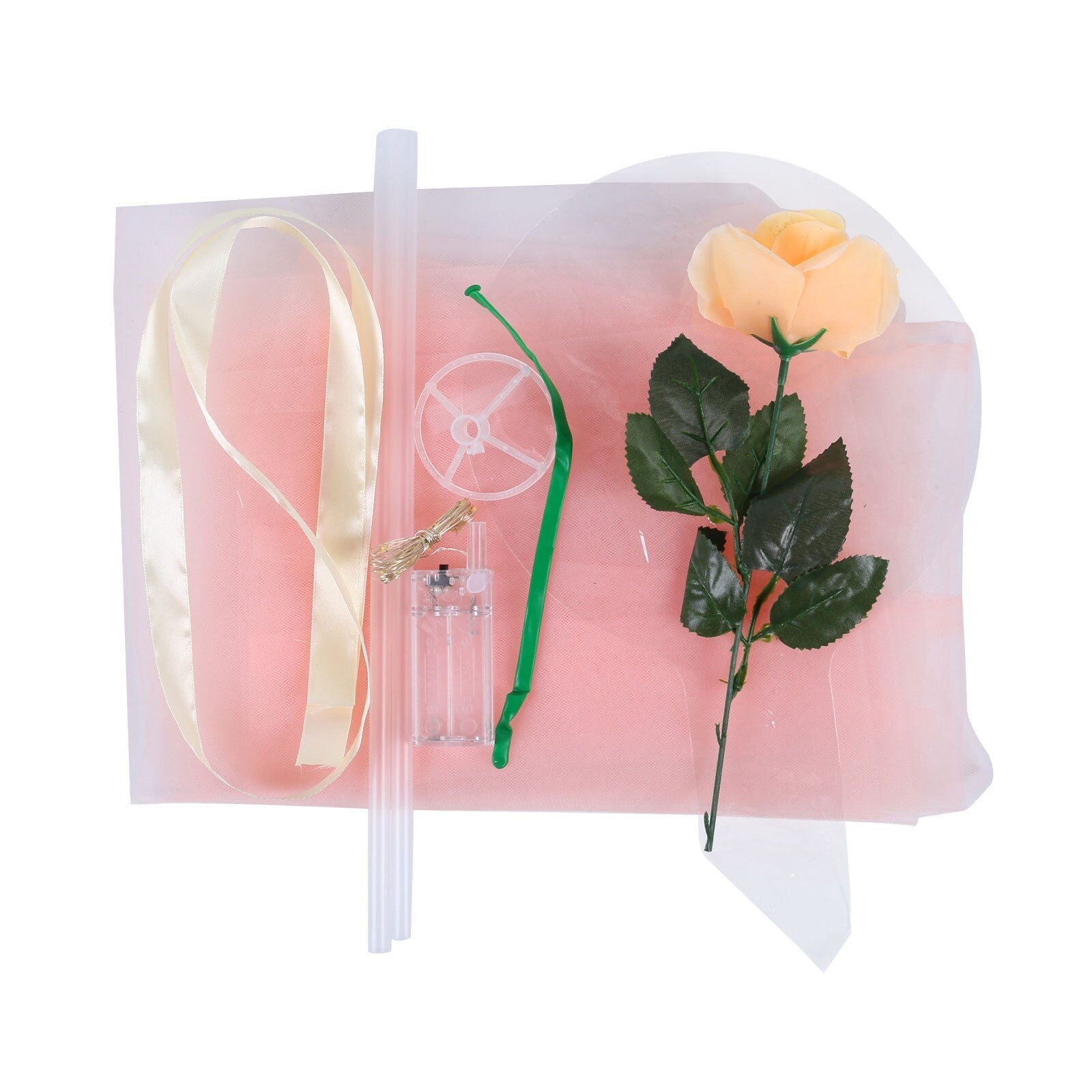 LED Light-Up Balloon Rose Bouquet (DIY Kit)