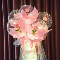 LED Light-Up Balloon Rose Bouquet (DIY Kit)