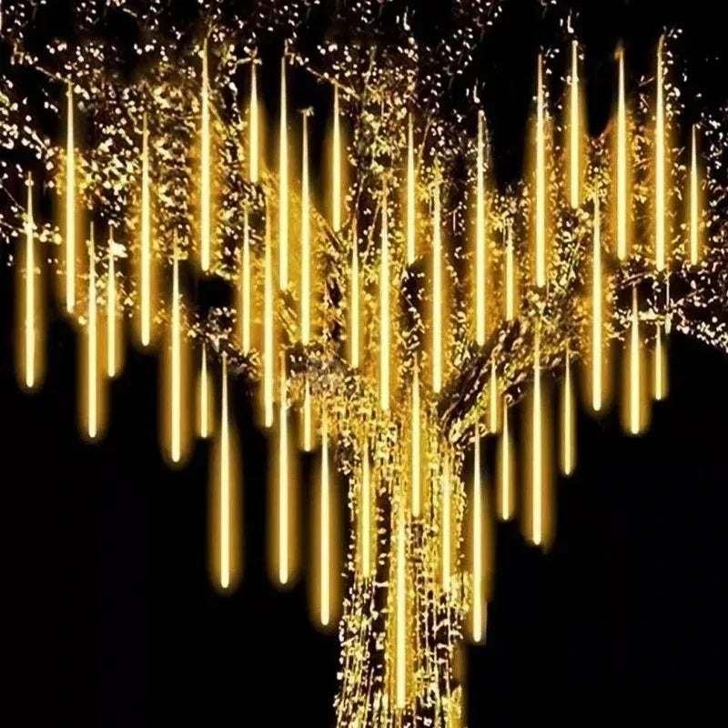 LED Meteor Shower Lights for Festive Outdoor Evenings