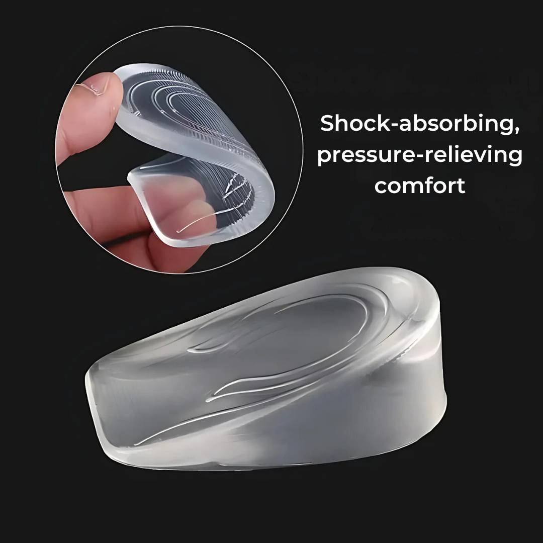 Sisica Heel Lifts: Height Boost & Plantar Fasciitis Pain Relief