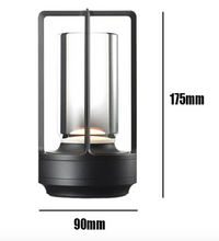 Crystal and Metal Wireless Table Lamp