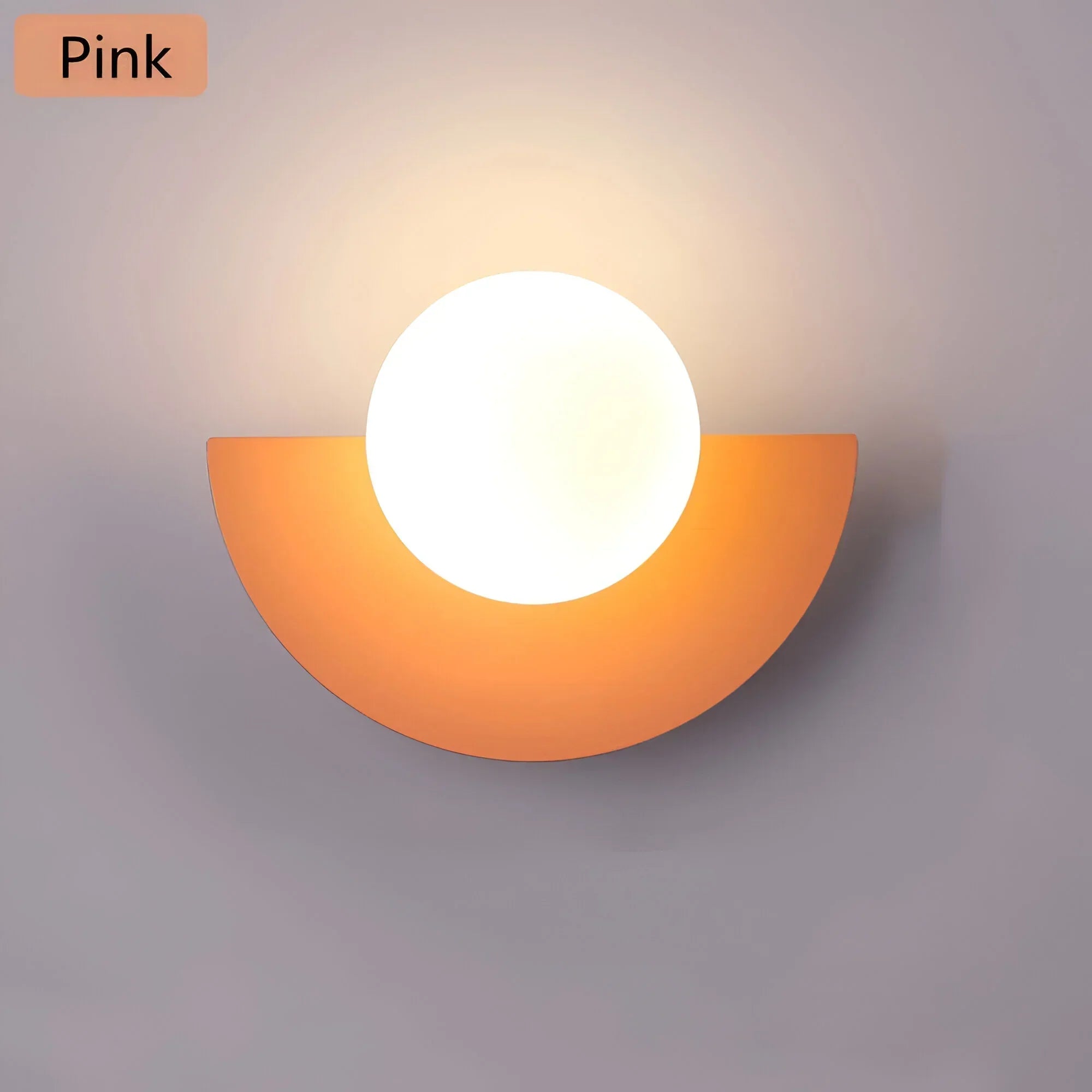 LumiGlow – Modern Semicircle Wall Light