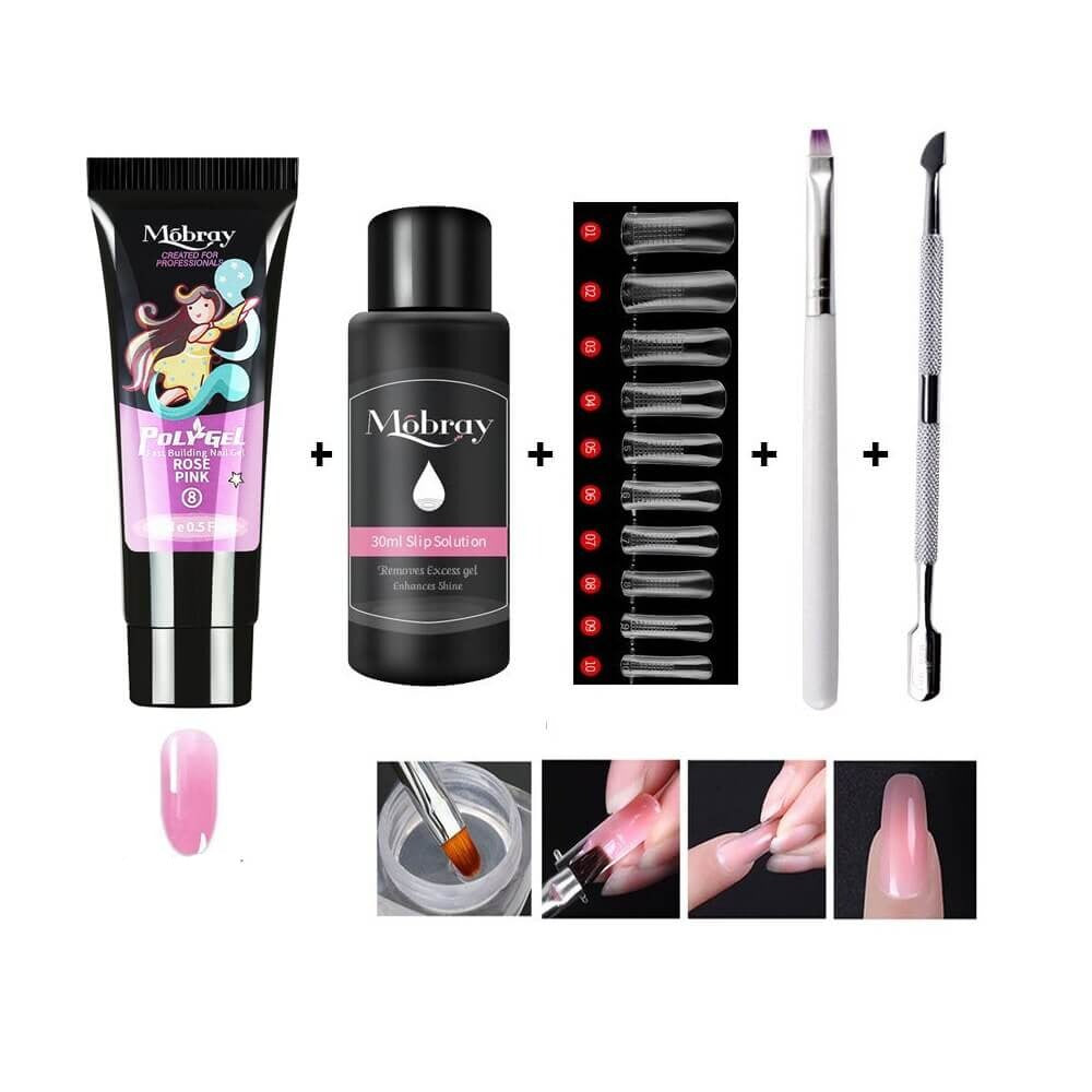 Luxe Poly Gel Nail Kit
