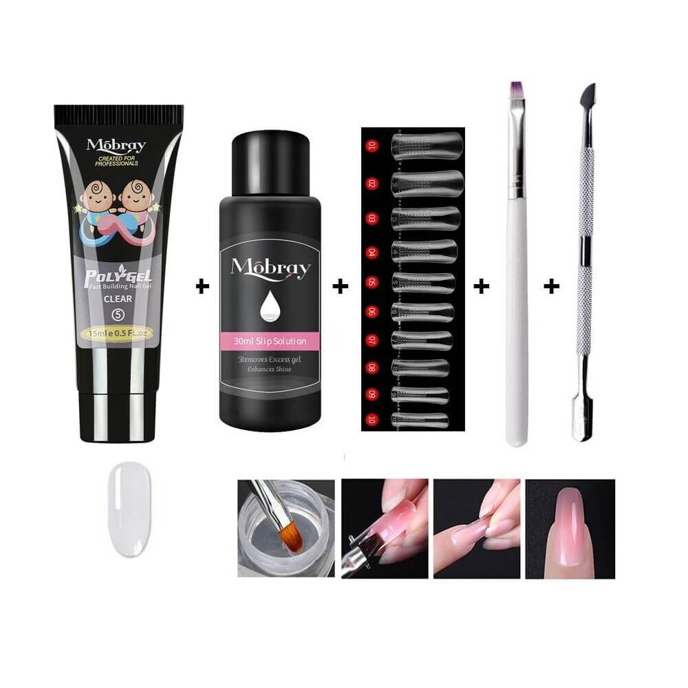 Luxe Poly Gel Nail Kit