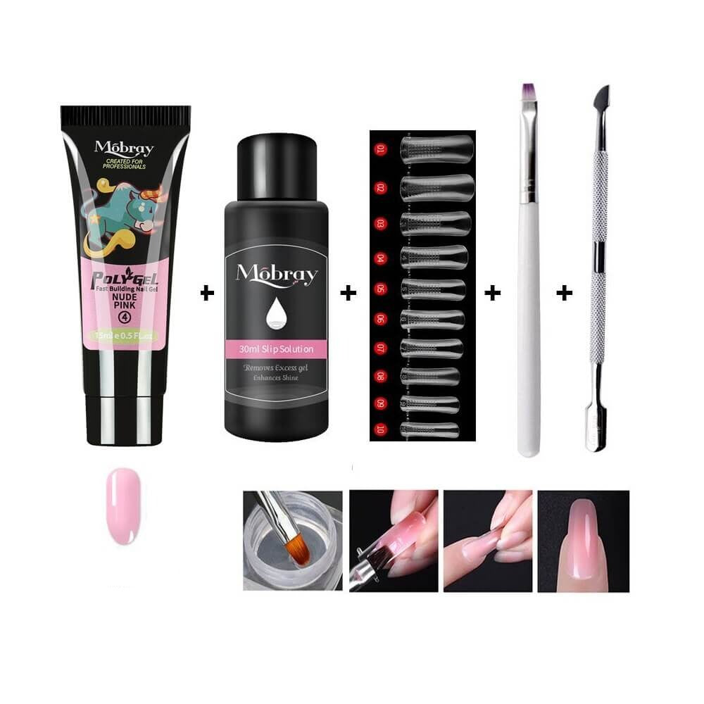 Luxe Poly Gel Nail Kit