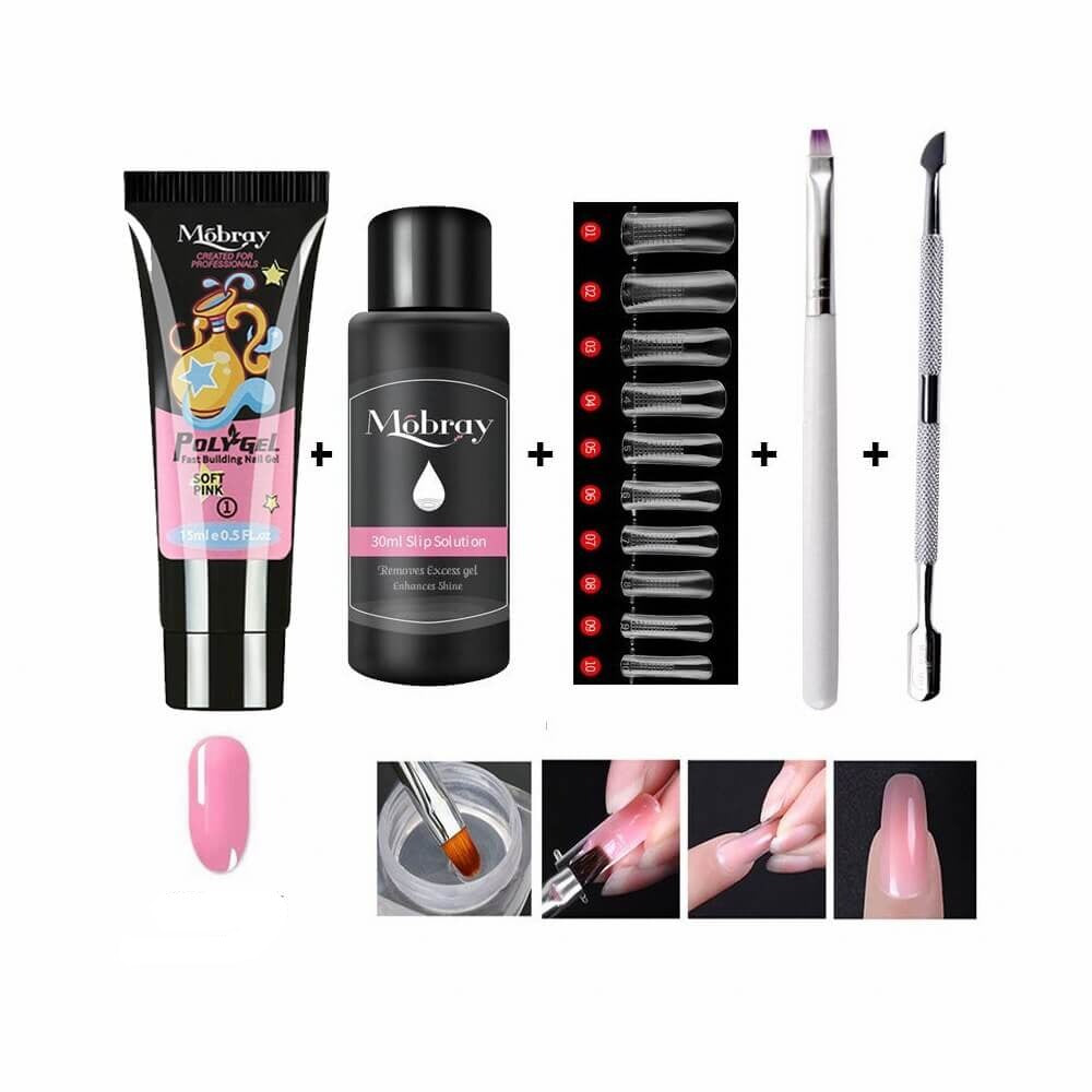 Luxe Poly Gel Nail Kit