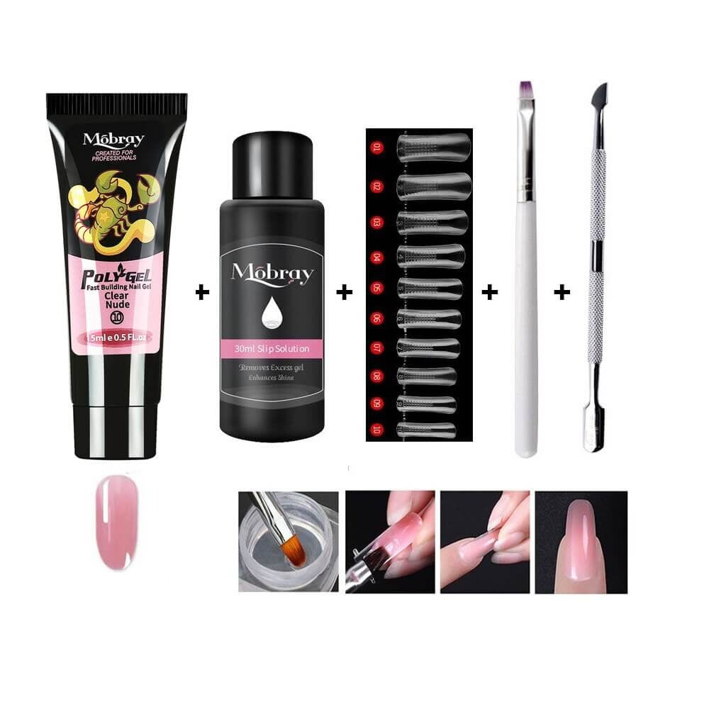 Luxe Poly Gel Nail Kit