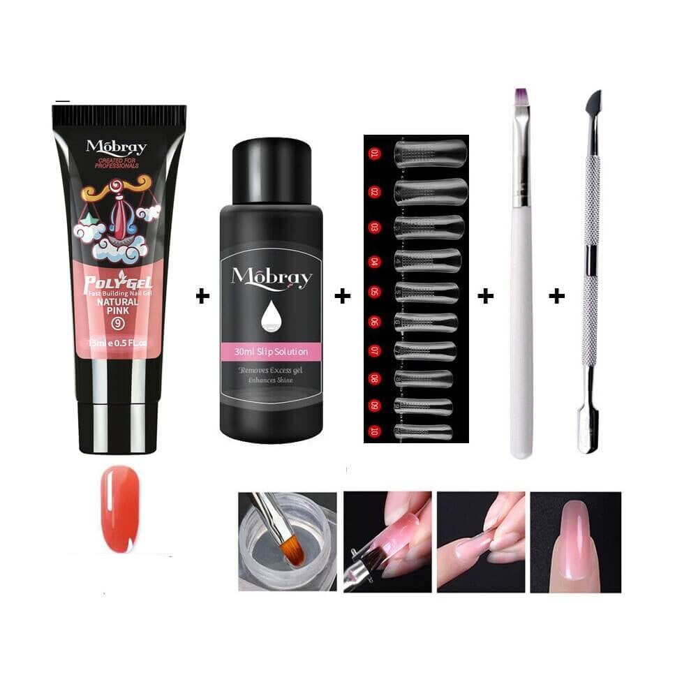 Luxe Poly Gel Nail Kit