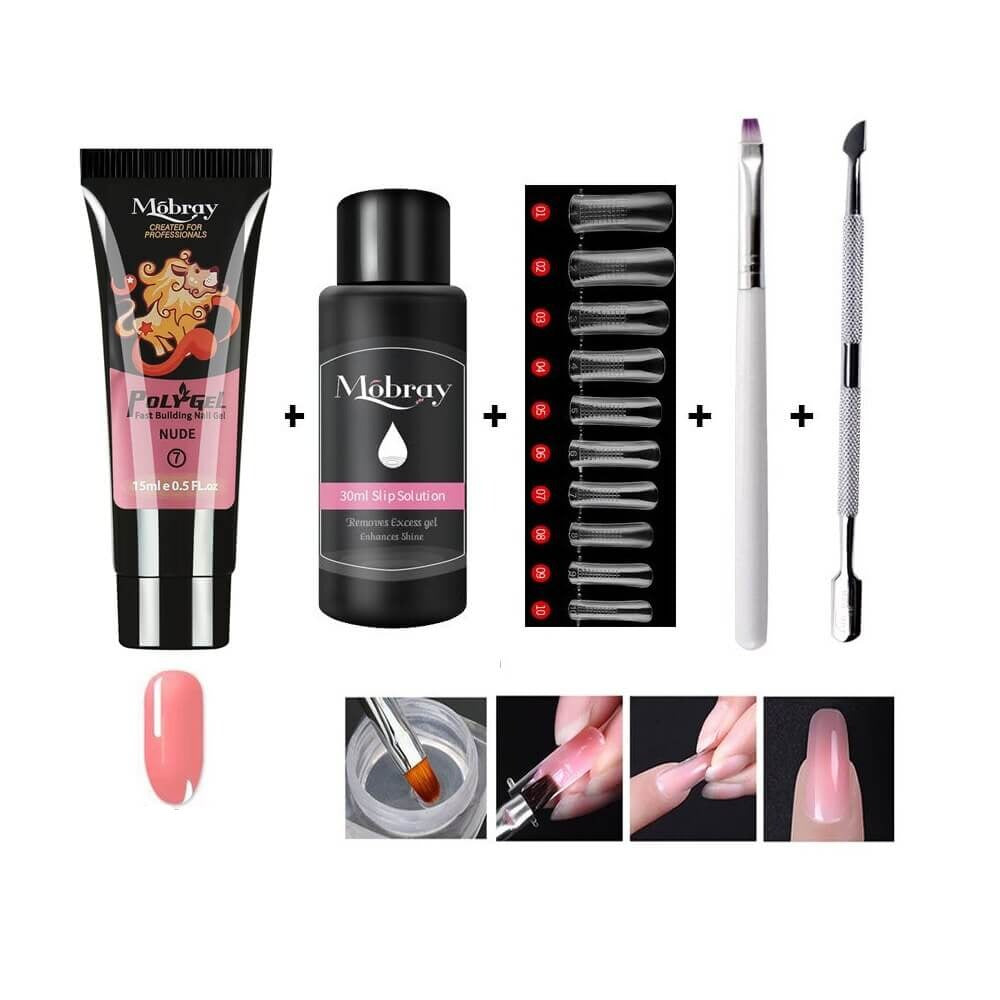 Luxe Poly Gel Nail Kit