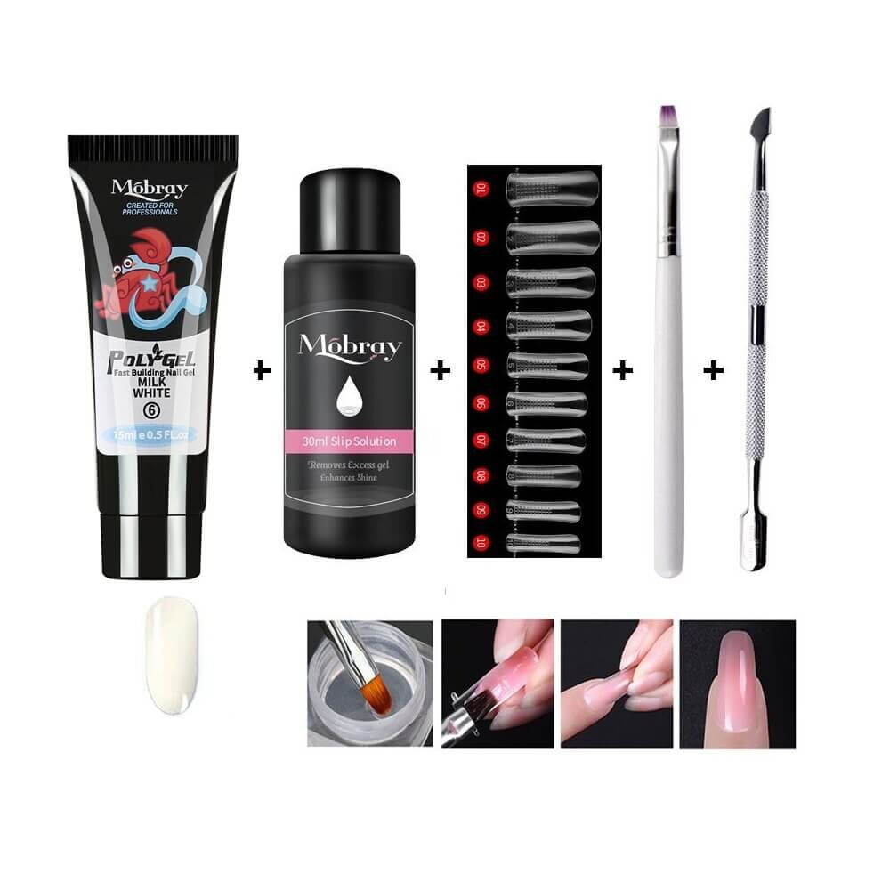Luxe Poly Gel Nail Kit