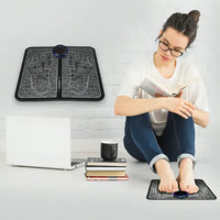 NMES Foot Stimulator for Improved Circulation and Fluid Drainage