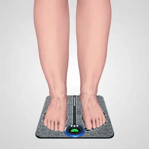 NMES Foot Stimulator for Improved Circulation and Fluid Drainage
