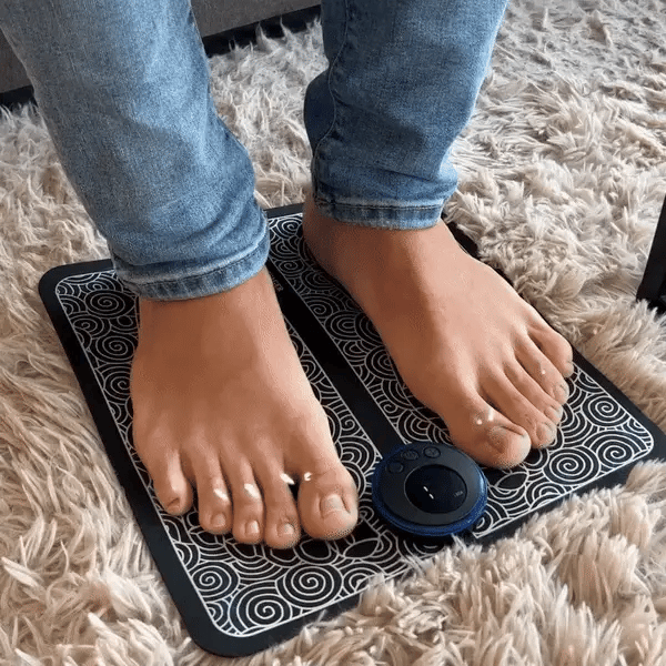 NMES Foot Stimulator for Improved Circulation and Fluid Drainage