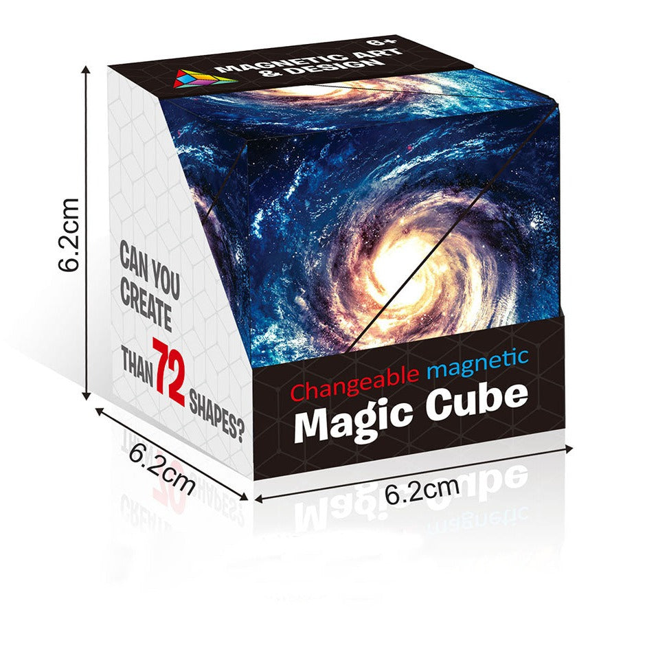 Magisk Magnetic Cube 70 Different Shapes Learning Education Kids Toy