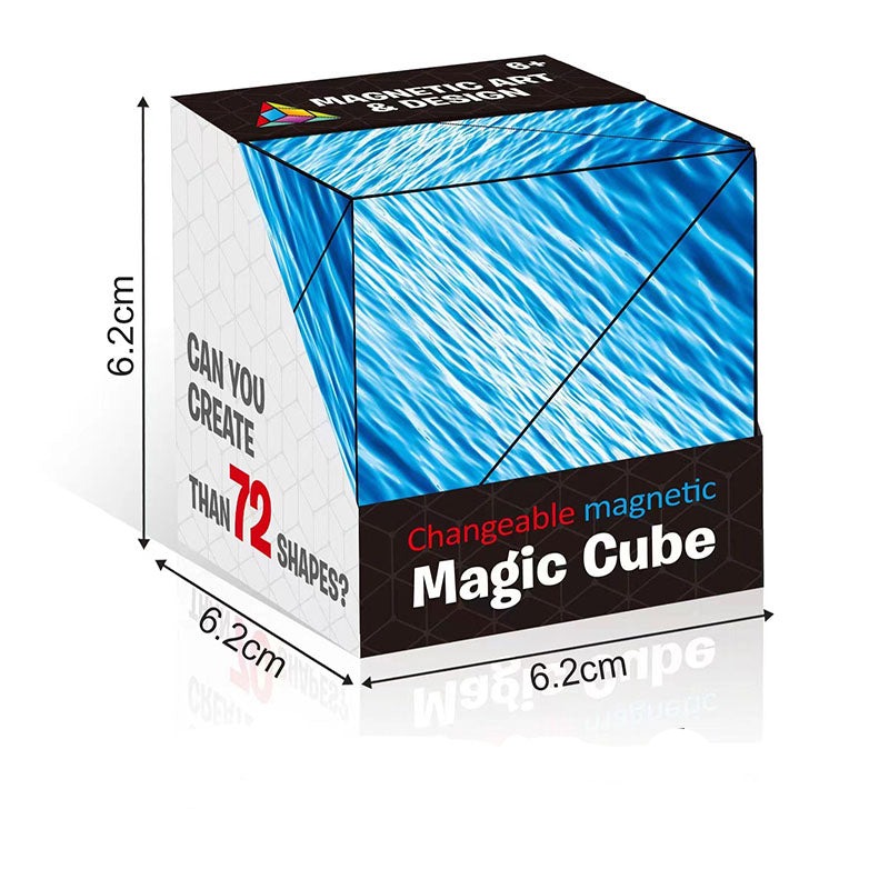 Magisk Magnetic Cube 70 Different Shapes Learning Education Kids Toy