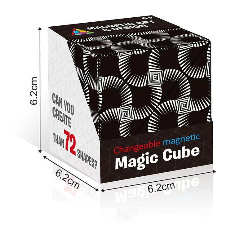 Magisk Magnetic Cube 70 Different Shapes Learning Education Kids Toy