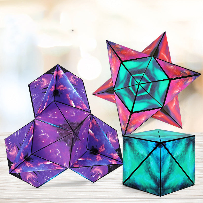 Magnetic Building Cube Toy - 70+ Shape Transformations