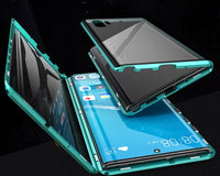 Magnetic Tempered Glass Double-Sided Phone Case for Samsung