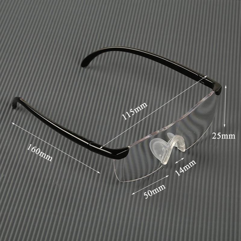 Hands-Free Magnifying Glasses - 250% Vision Boost