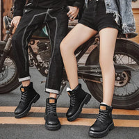 Men's and Women's High Top Boots for Outdoor Activities with Sturdy Sole