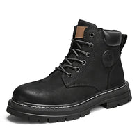 Men's and Women's High Top Boots for Outdoor Activities with Sturdy Sole
