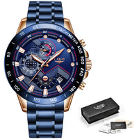 Men's Chronograph Luxury Wristwatch