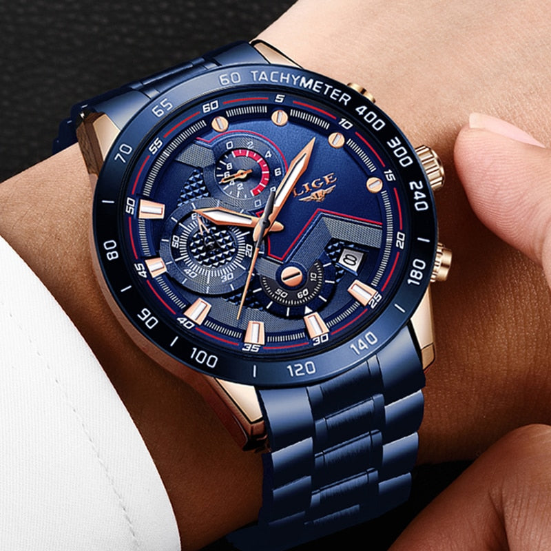 Men's Multi-Function Chronograph Watch