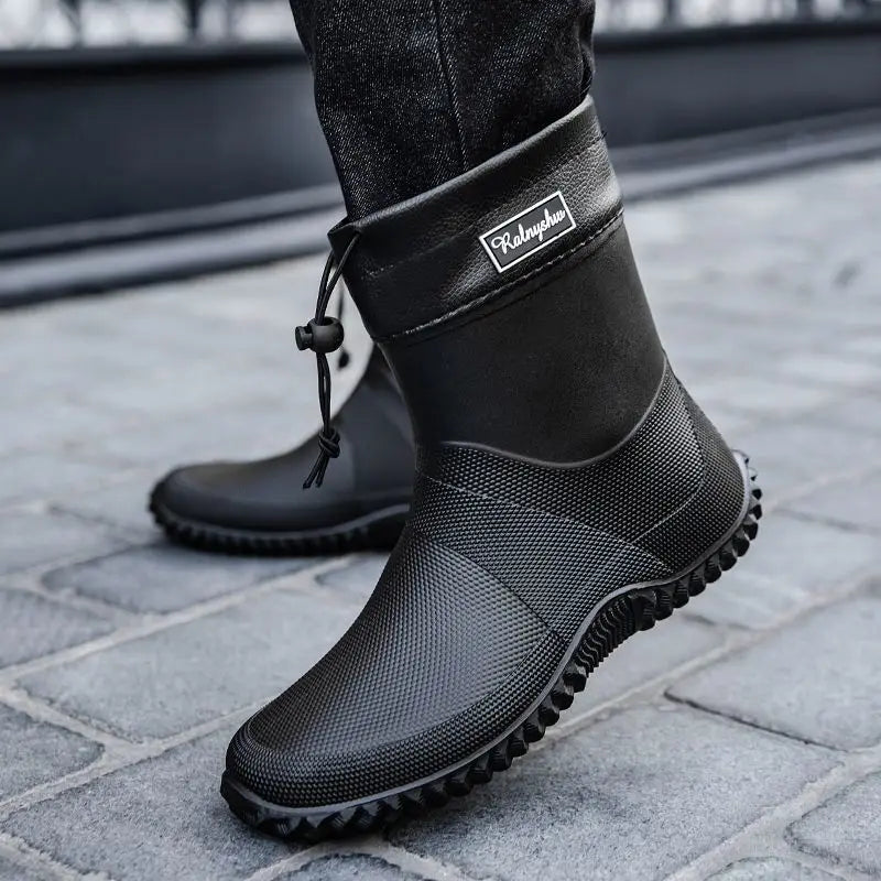 Men's Waterproof Ankle Work Boots
