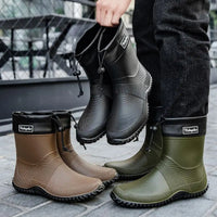 Men's Waterproof Ankle Work Boots