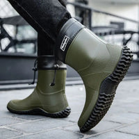 Men's Waterproof Ankle Work Boots