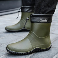 Men's Waterproof Ankle Work Boots