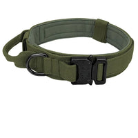 Military Grade Tactical Dog Collar with Control Handle