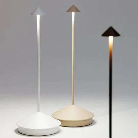 Cordless LED Table Lamp - Dimmable & Waterproof