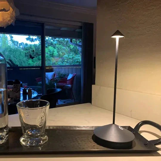 Cordless LED Table Lamp - Dimmable & Waterproof