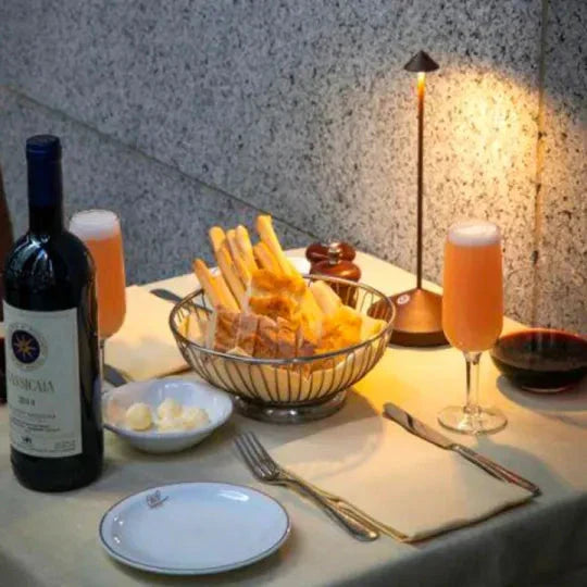Cordless LED Table Lamp - Dimmable & Waterproof