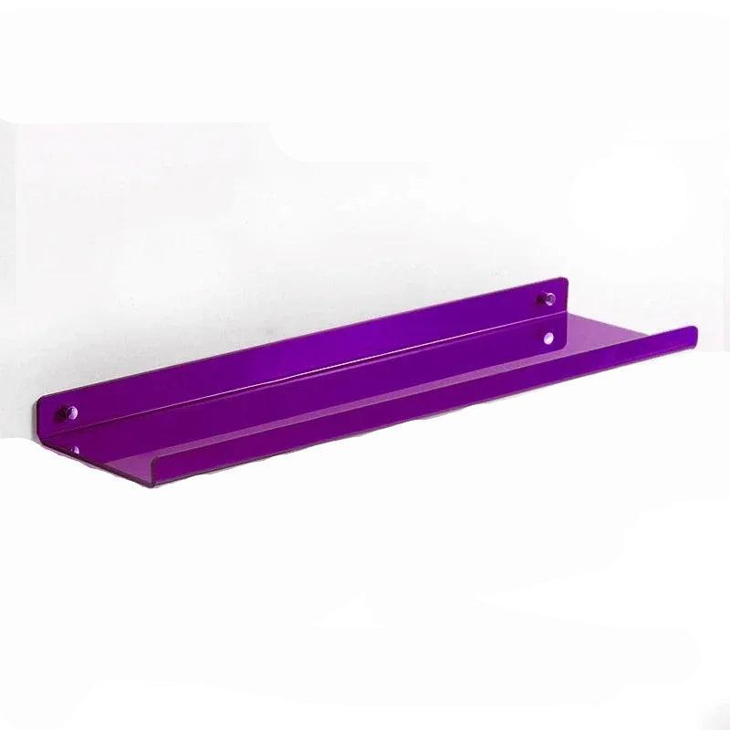 Modern Acrylic Wall Shelf for Living Room, Bathroom and Bedroom
