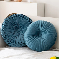 Modern Decorative Cotton-Blend Cushion