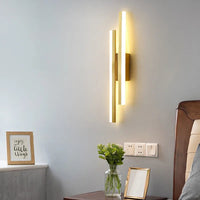 Modern LED Wall Lamp with Simple Design, Minimalist Wall Lamp for Hallway & Living Room