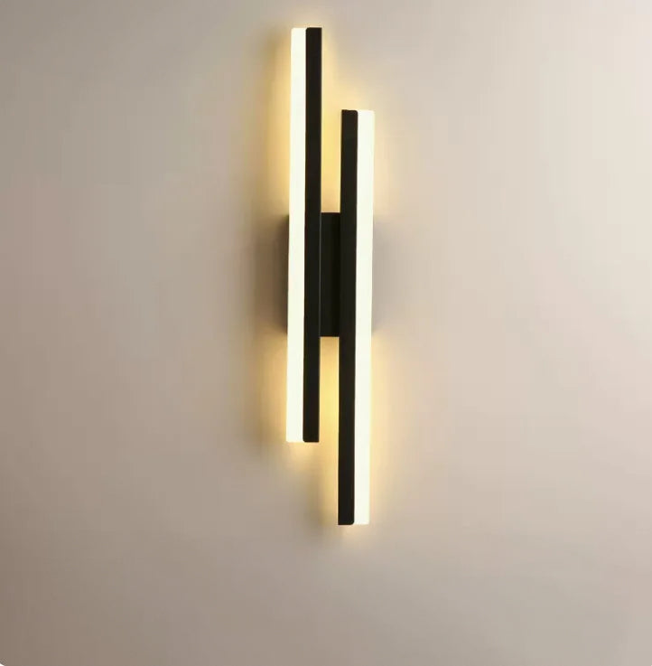 Modern LED Wall Lamp with Simple Design, Minimalist Wall Lamp for Hallway & Living Room